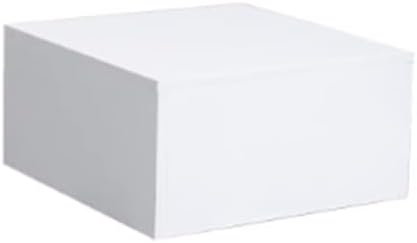 White Square Display Riser Stand for Showcases and Exhibits