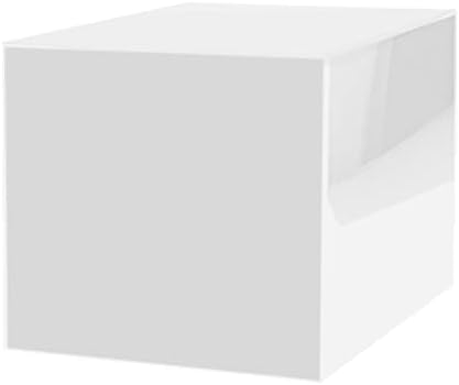 Marketing Holders White Cube Display Stand 12x12x12