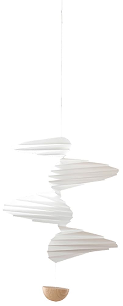 Airflow 17 Hanging Mobile 12 Inches Handmade in Denmark