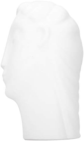 Women Head Sculpture Ceramic Art for Home Office Decoration