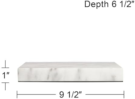 360 Lighting Marble Lamp Riser White 95x65 Inch