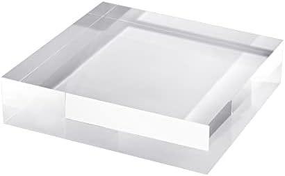 CiaoHER Acrylic Cube Display Block 2in x 9 x 9