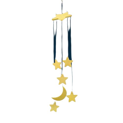 SS Glow-in-the-Dark Moon Stars Mobile Craft Kit Pack of 12