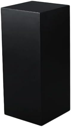 Rectangular Display Stand for Mannequin Collectibles Black 40x110cm