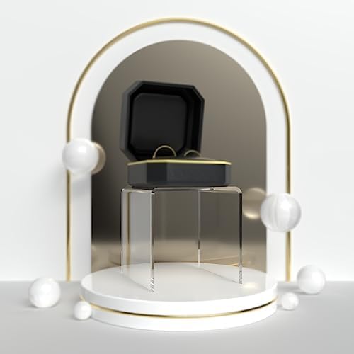 Clear Acrylic Riser Display Table 3 Inch Square for Merchandise