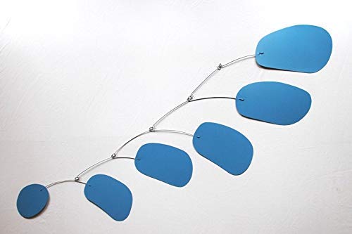 Bubblicious in Blue Mobile Hanging Art