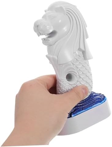 Wakauto Singapore Merlion Figurine Home Office Decor