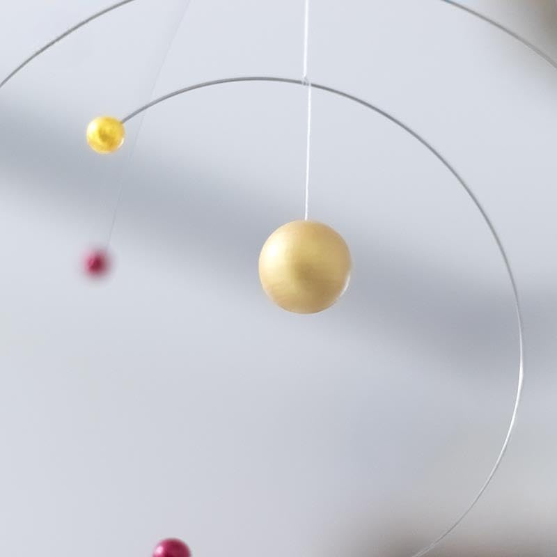 Wmool Balanced Dynamic Pendant Wind Chime Hanger for Unique Outdoor Decor and Science Project