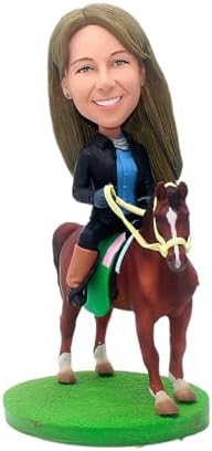 Custom Riding Horse Bobblehead Figurine
