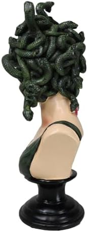 Ebros Gift Greek Mythology Medusa Figurine with LED Eyes