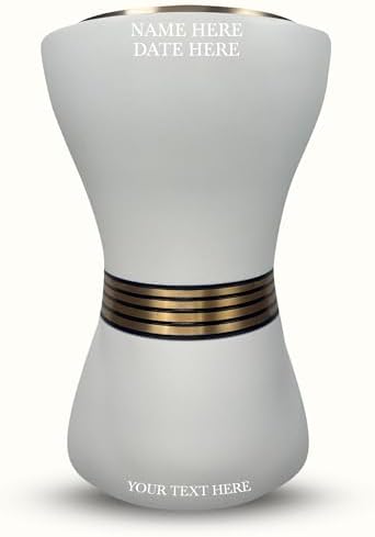 Custom Personalized Cremation Urn with Name and Text