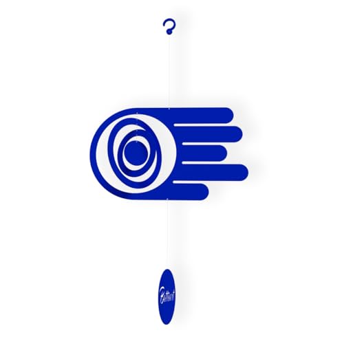 Comet with Circles Hanging Mobile for Modern Decor