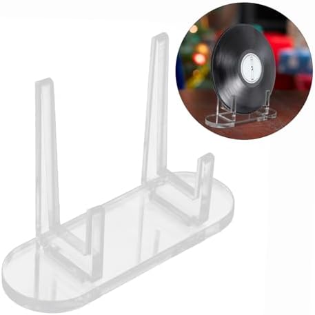 Clear Acrylic Vinyl Record Display Easel Stand