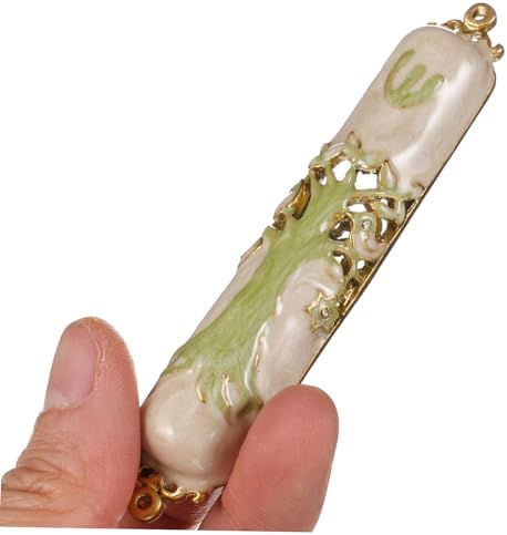 PRETYZOOM Mezuzah Door Ornament Metal Judaica Decor