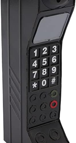 Retro Mobile Phone Prop for Halloween Decor Black