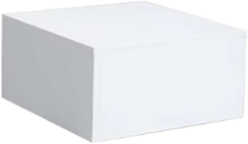 White Square Display Riser Stand for Showcases and Exhibits
