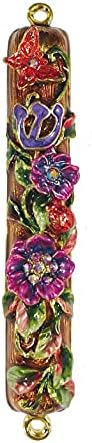J B Radiance Butterfly Mezuzah with Scroll