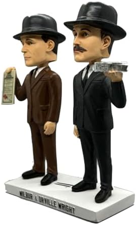 Wilbur and Orville Wright Brothers Collectible Bobblehead Statues