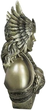 Ebros Norse Goddess Valkyrie Bust Statue 11 Inch Decorative Figurine