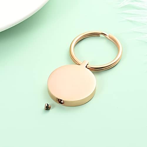 Personalized Cremation Urn Keychain for Ashes Keepsake Jewelry