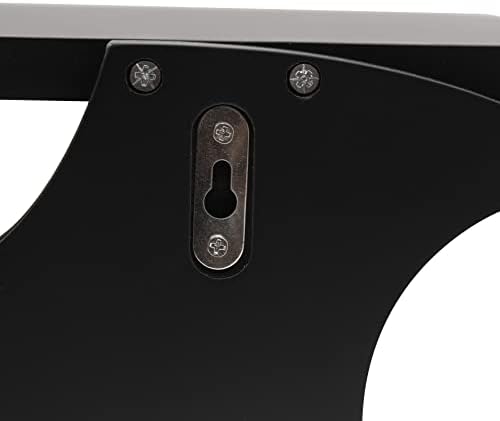 Spooky Bat Floating Shelf with 3 Key Hooks