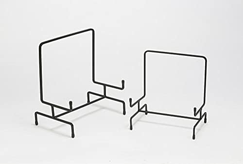 Tripar Small Black Metal Easel Display Stand for Platters and Bowls