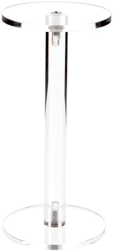 Plymor Clear Acrylic Round Riser Display Stand 1