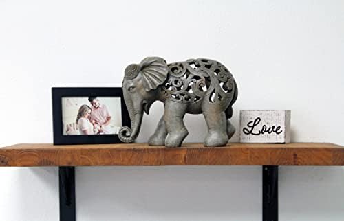 Natures Mark 8 Inch Elephant Resin Statue