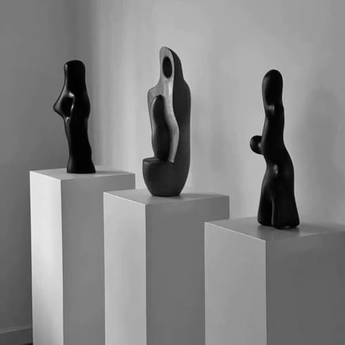 Rectangular Display Stand for Mannequin Collectibles Black 40x110cm