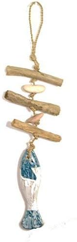 Terrapin Trading Nautical Fish Mobile Wall Hanging Decor