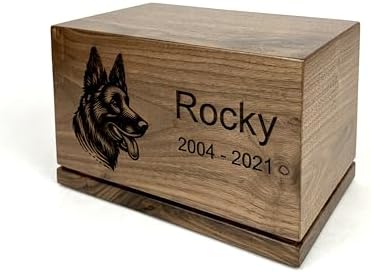 Pet Urn for Dogs Cats Custom Laser Engraving
