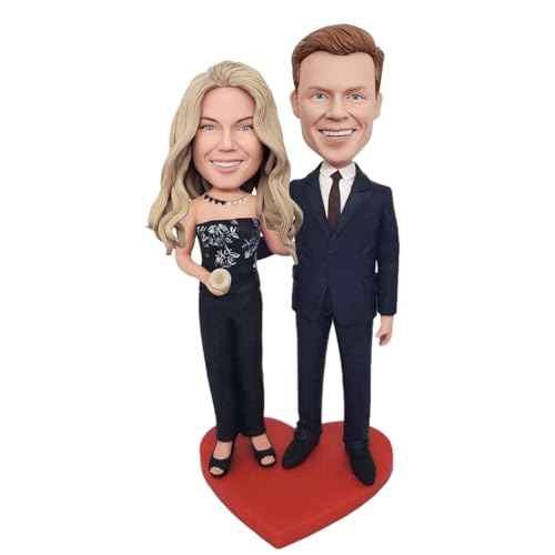 Custom Bobblehead Figurine for Couples Anniversary Gift