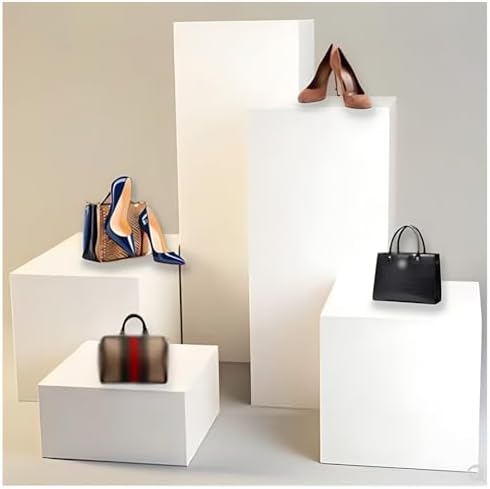 Square Pedestal Display Stand for Events 40x40x100 cm