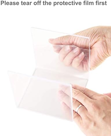 2 Sets Clear Acrylic Display Risers - Cupcake Stand for Dessert Buffet