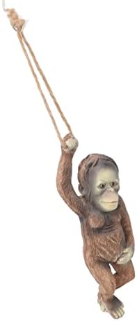 Garden Monkey Statue Exquisite Carving Resin