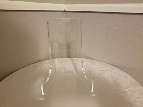 Clear Choice Double Bend Acrylic Easel Stand 65 H 316 Thick