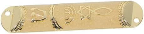 STOBAZA Metal Mezuzah Scroll Doorframe Decor