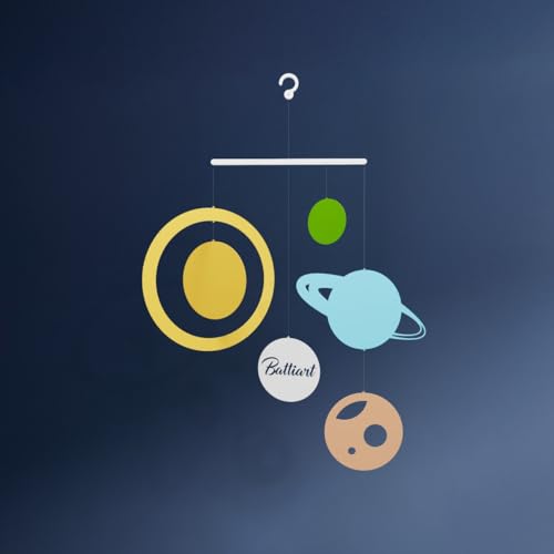 Solar System Hanging Mobile with Planets