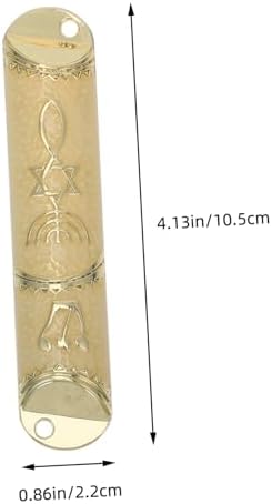 STOBAZA Metal Mezuzah Scroll Doorframe Decor