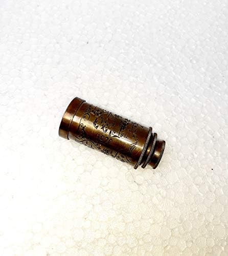 6 Inch Brass Telescope Home Decor Item