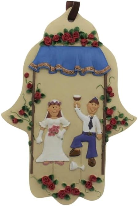 Majestic Giftware 8 Wooden Hamsa Wall Decor