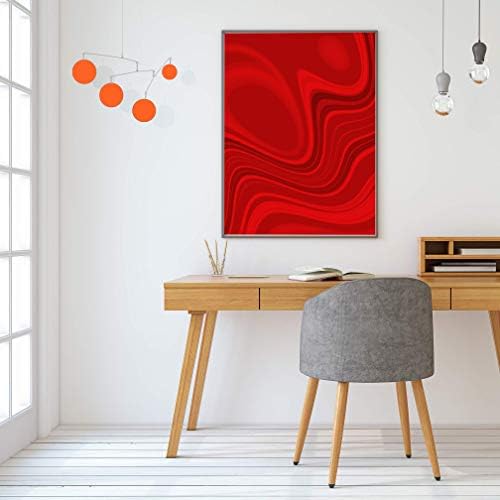The Fab Mod Orange Hanging Art Mobiles - Mid Century Modern