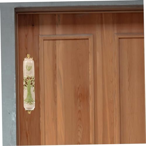 PRETYZOOM Mezuzah Door Ornament Metal Judaica Decor