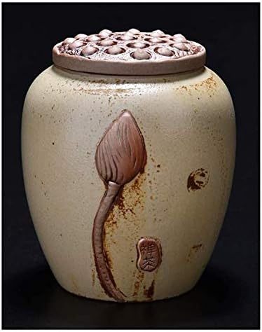 Classic Ceramic Cremation Urn with Sealed Lid