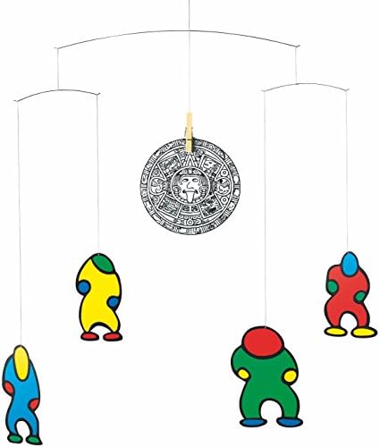 Flensted Mobiles Fluxus Hanging Mobile - 19 Inch Premium Grade Cardstock