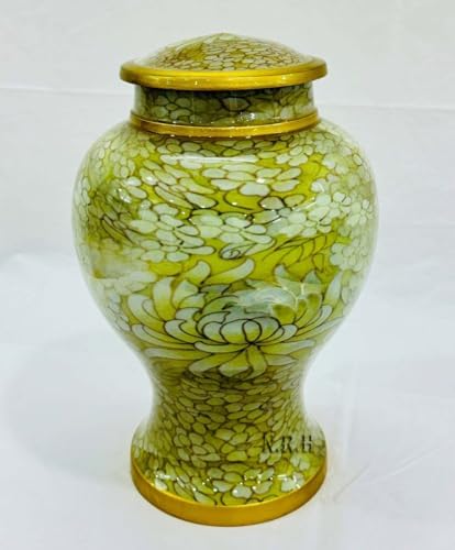 Lotus Flower Urns for Human and Pet Ashes Aluminum Cremation Urns