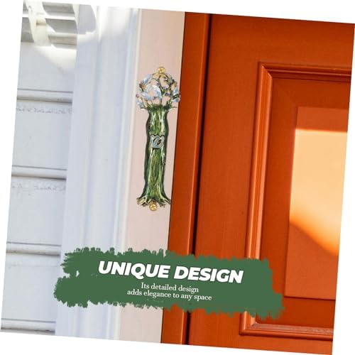 IMIKEYA Retro Metal Mezuzah Door Ornament Decor