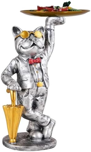 Cute Cool Dog Sculpture for Home Decor Showpiece