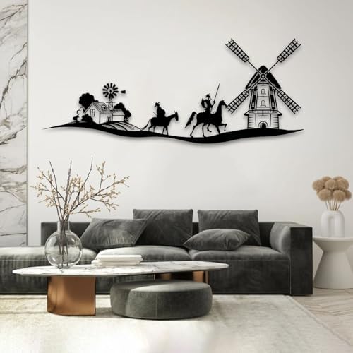 Hotuijxca Don Quixote Wall Art Sculpture