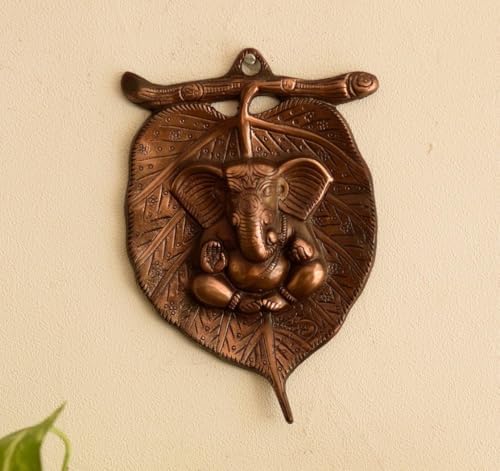 Lord Ganesha Metal Wall Sculpture - 55x05x85 Inches